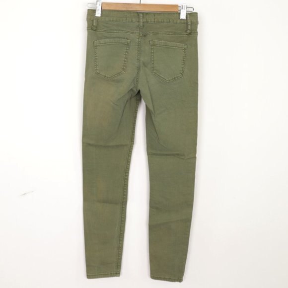 Ashley Mason Skinny Button Fly Stretch Jeans size 5 Juniors - Picture 2 of 10